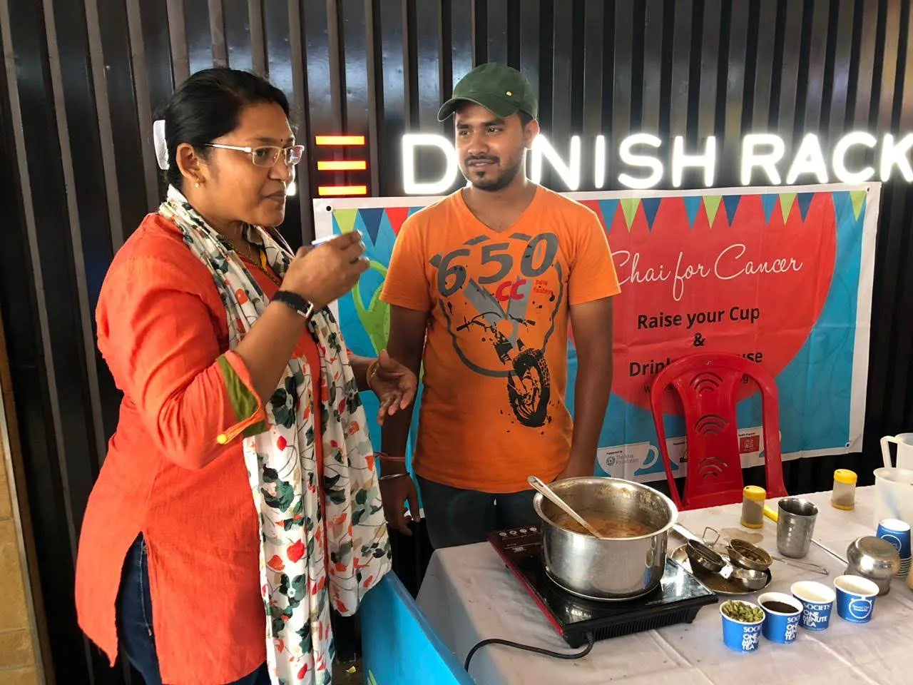 'Chai for Cancer' - raise your cup, drink to a cause